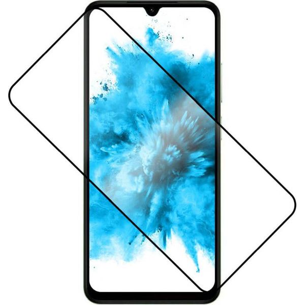 Vetro Temperato Per Xiaomi Redmi A5 4G, Copertura Completa Fissa In Vetro Temperato 2.5D, Cornice Nera-image