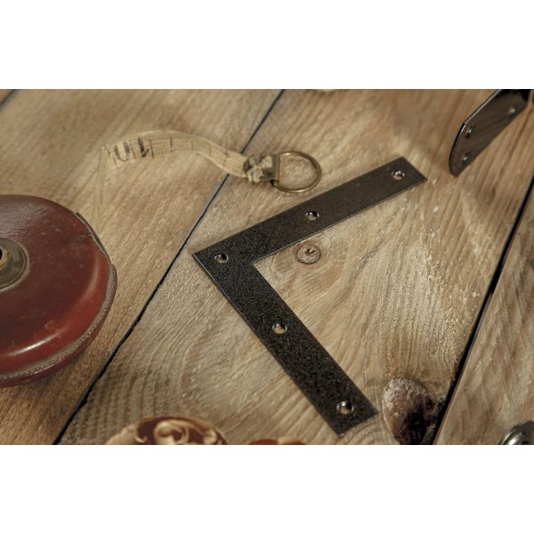 Alberts 823139 Connettore Angolare Duravis®, Diamantato Nero Rivestito In Duplex, Dimensioni 40 X 40 X 20 Mm, Set Da 100-image