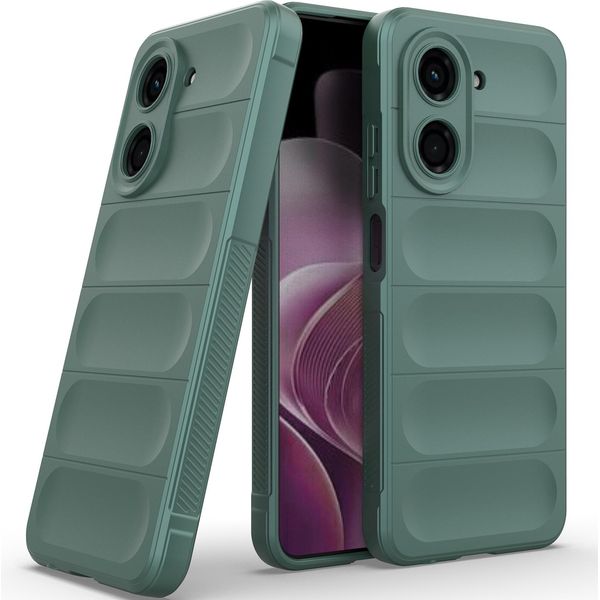 Custodia Per Xiaomi Redmi A5 4G Custodia Protettiva In Silicone Tpu Morbido Antiurto Verde-image