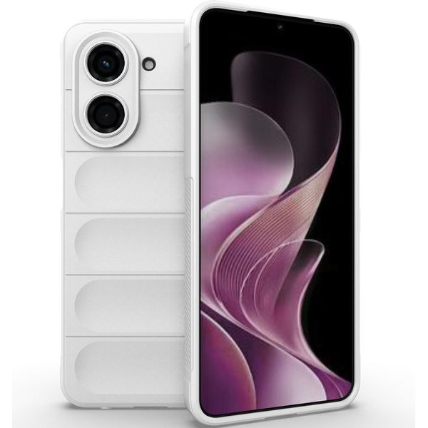 Custodia Per Xiaomi Redmi A5 4G Custodia Protettiva In Silicone Tpu Morbido Antiurto Bianco-image