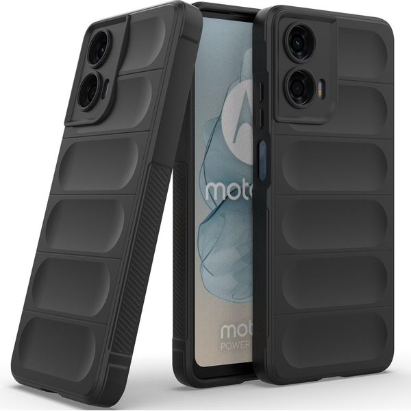 Custodia Per Motorola Moto G24 Power Custodia Protettiva In Silicone Tpu Morbido Antiurto Nero-image