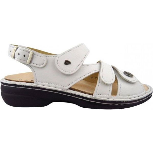 Finn Comfort Gomera Nappa, Sandalo Da Donna Bianco, Misura 41-image