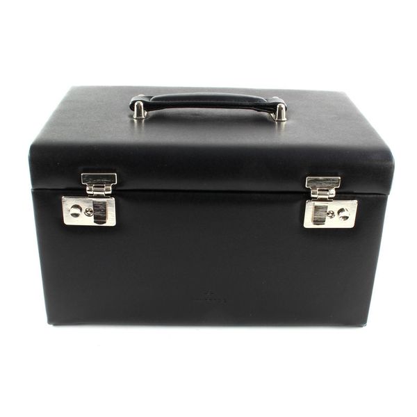 Windrose Scatola Di Gioielli Ambiance Jewelry Box With 2 Closures Black Nero-image