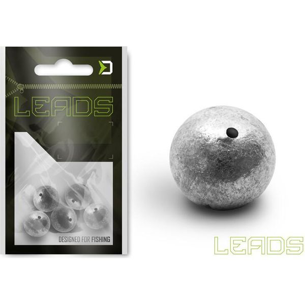 Delphin Leads, Pellet Di Piombo, Grigio Acciaio, 8,0G, 101005396-image
