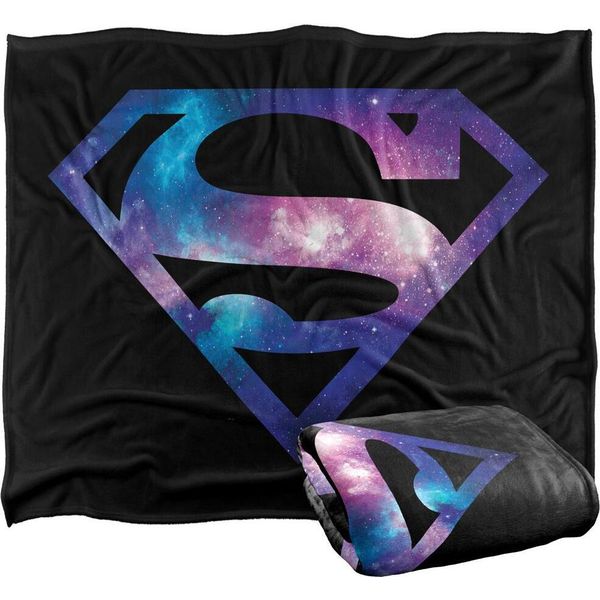 Superman - Coperta, Logo Galaxy TV18430 (Taglia Unica) (Multicolore)-image