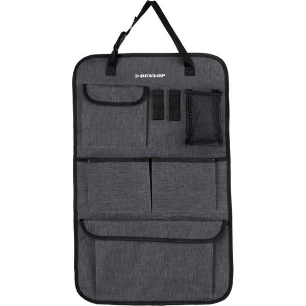 Organizzatore Per Seggiolino Auto Dunlop - Organizzatore Per Sedile Posteriore Con Scomparti Multipli - Organizzatore Per Seggiolino Auto Per Bambini - Pratico Accessorio Per Interno Auto-image