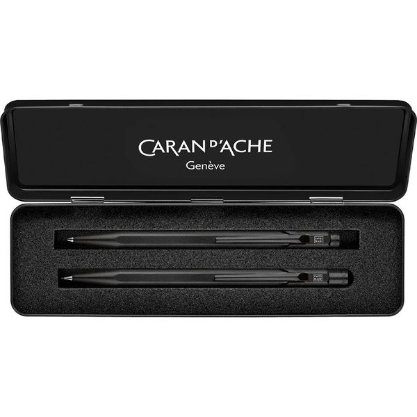 Caran D'ache 8490496 Set Di Strumenti Da Scrittura Caran D'ache Black Code, Nero-image