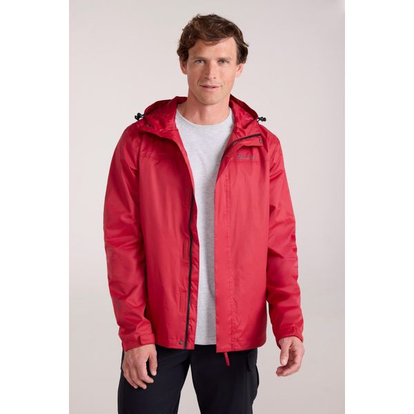 Mountain Warehouse - Giacca "Torrent"" Impermeabile Da Uomo MW2475 (M) (Rosso Scuro)"-image
