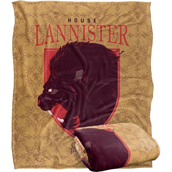 Game Of Thrones - Coperta "Casa Lannister"" TV18465 (Taglia Unica) (Colorato)"-image