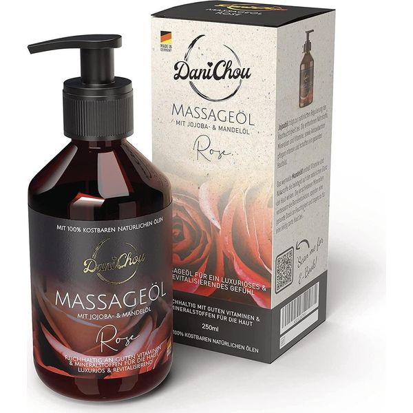 Danichou Olio Per Massaggi Alla Rosa 250 Ml-image