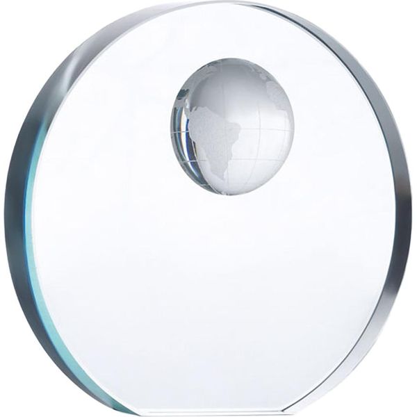 Midocean - Trofeo "Mondal"", Vetro, Globo MO1077 (Taglia Unica) (Trasparente)"-image
