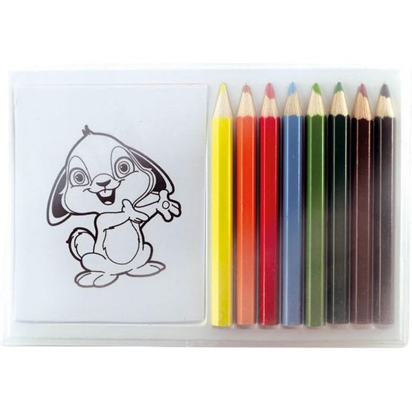 Midocean - Set Di Matite Colorate "Recreation"" MO1167 (Taglia Unica) (Colore)"-image