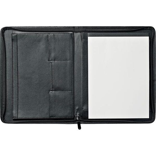 Midocean - Cartella Per Conferenze, Pelle, A4 MO1296 (Taglia Unica) (Nero)-image