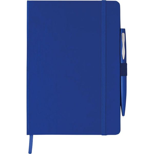 Midocean - Taccuino E Penna "Notaplus"", A5 MO134 (Taglia Unica) (Blu)"-image