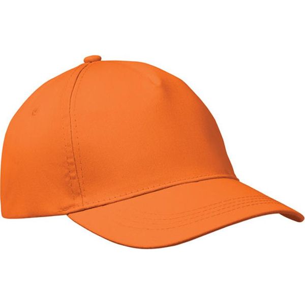 Midocean - Cappellino Da Baseball "Buzz"" A 5 Segmenti MO138 (Taglia Unica) (Arancione)"-image