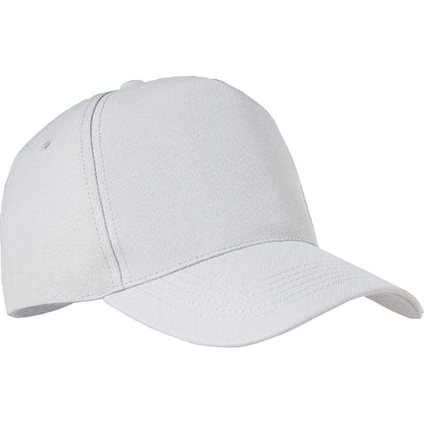 Midocean - Cappellino Da Baseball "Senga"" A 5 Segmenti MO209 (Taglia Unica) (Bianco)"-image