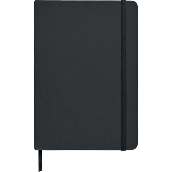 Midocean - Taccuino "Stone"", Materiale Riciclato, A5 MO361 (1,3 Cm X 21 Cm X 14,5 Cm) (Nero)"-image
