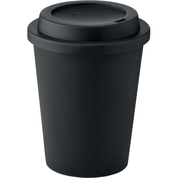 Midocean - Tazza Per Bere "Nola"", Polipropilene, 300Ml MO344 (Taglia Unica) (Nero)"-image