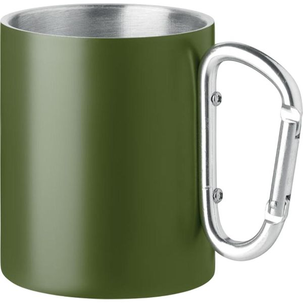 Midocean - Tazza Da Caffè "Trumba"", Metallo, 300Ml MO407 (Taglia Unica) (Verde Scuro)"-image