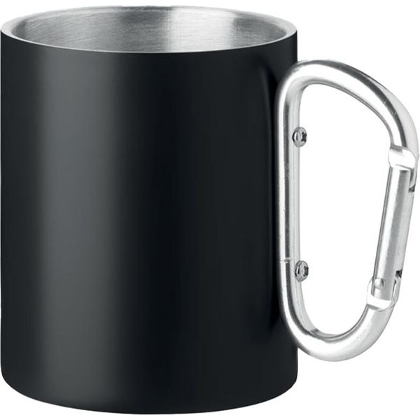 Midocean - Tazza Da Caffè "Trumba"", Metallo, 300Ml MO407 (Taglia Unica) (Nero)"-image