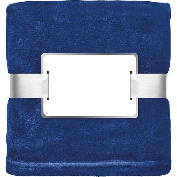 Midocean - Coperta "Davos"", Flanella MO506 (Taglia Unica) (Blu)"-image