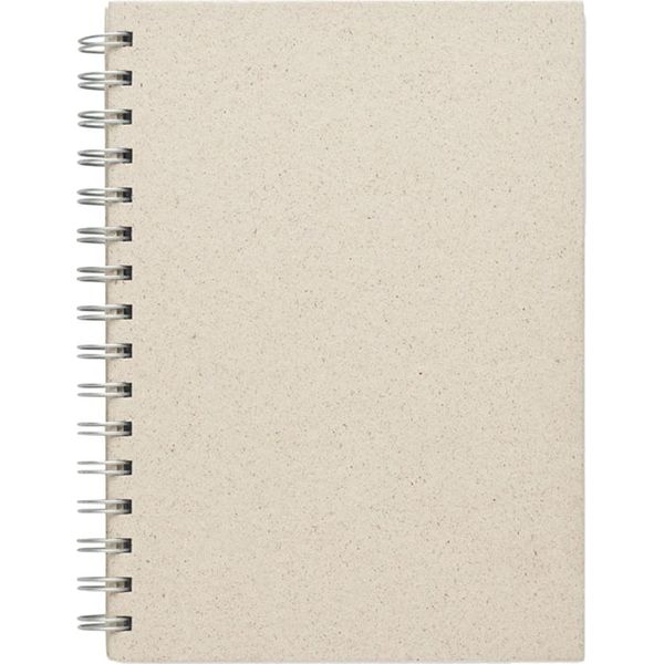Midocean - Taccuino "Grass Book"", A5 MO523 (1,5 Cm X 21 Cm X 15 Cm) (Beige)"-image