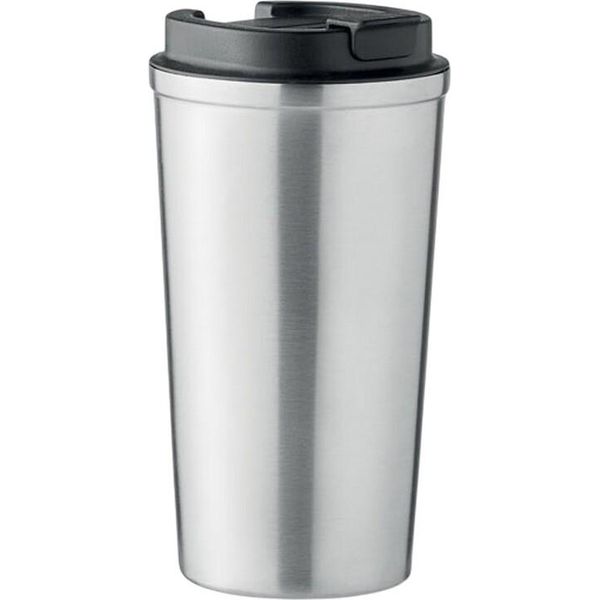 Midocean - Tazza "Brace"", A Doppia Parete, 510Ml MO560 (Taglia Unica) (Argento Opaco)"-image