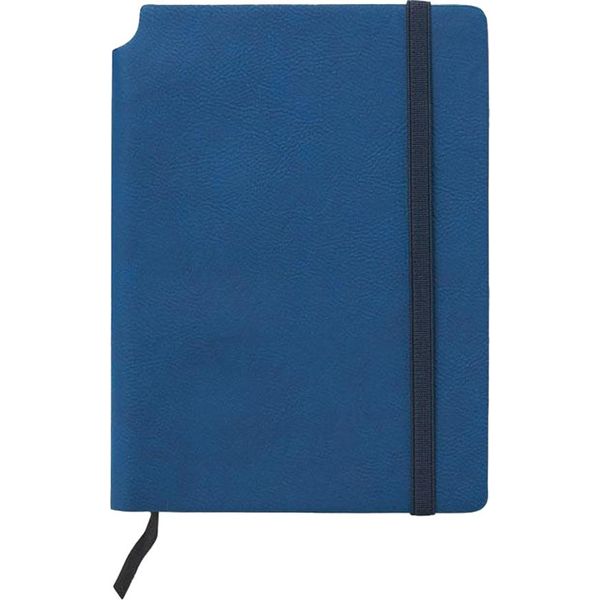 Midocean - Taccuino "Softnote"", A5 MO635 (1,2 Cm X 15,5 Cm X 21 Cm) (Blu)"-image