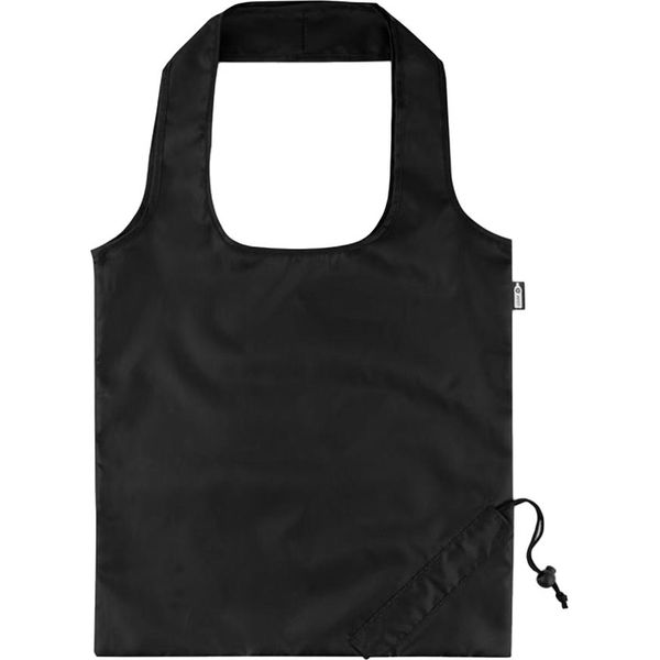 Midocean - Borsa Per La Spesa, Rpet (Polietilene Tereftalato Riciclato) MO761 (Taglia Unica) (Nero)-image