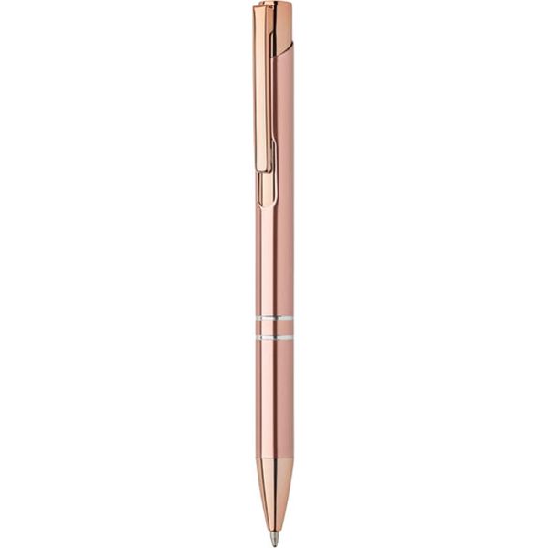 Midocean - Penna A Sfera "Bern Rose"", Alluminio Riciclato MO881 (Taglia Unica) (Beige/Rosso)"-image