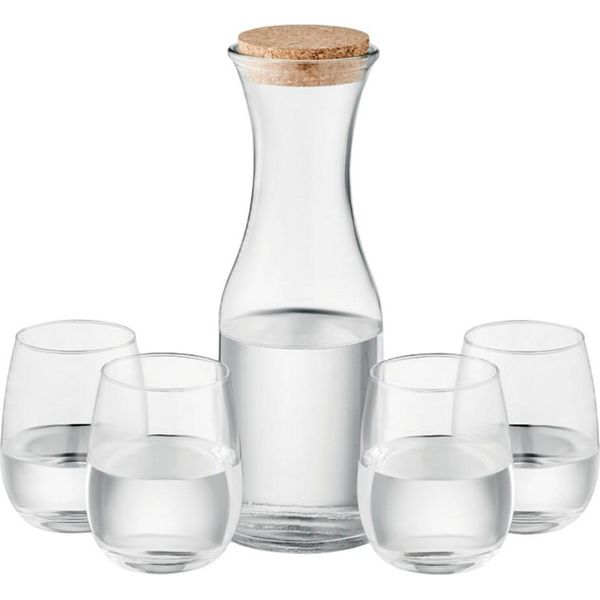 Midocean - Set Di Tazze "Piccadilly"", Vetro Riciclato MO857 (Taglia Unica) (Trasparente)"-image