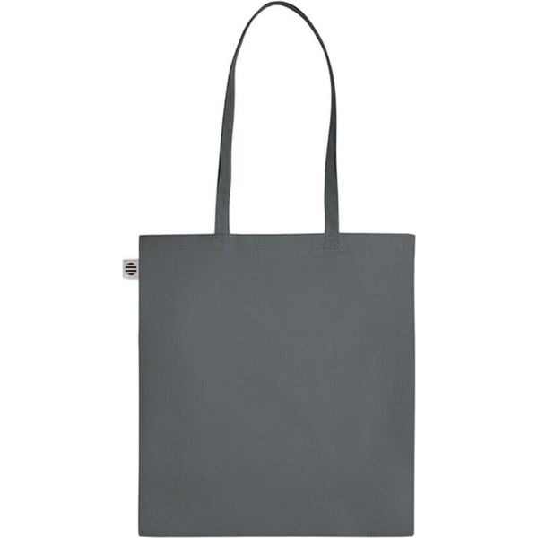 Midocean - Borsa "Zimde"" In Cotone Organico MO855 (Taglia Unica) (Grigio)"-image