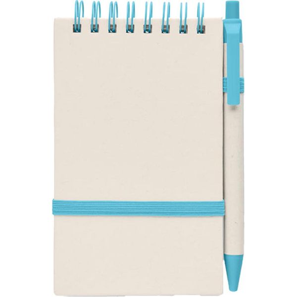 Midocean - Taccuino E Penna "Mito"", A6 MO991 (14 Cm X 8,2 Cm X 1,2 Cm) (Turchese)"-image