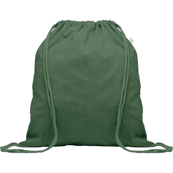 Midocean - Borsa Da Ginnastica "Cabetri Colour"", Cotone Riciclato MO625 (Taglia Unica) (Verde Scuro)"-image