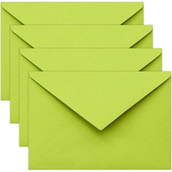 C6 Nk Buste Sirio Colour Lime Busta Verde 115G - 25 Pezzi-image