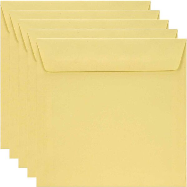 K4 Nk Buste Burano Giallo Busta Giallo Chiaro 90G - 25 Pezzi-image