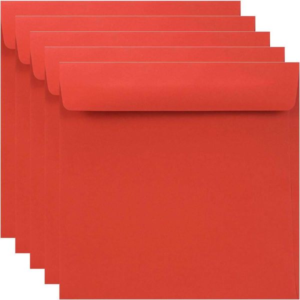 K4 15,6 Nk Buste Burano Rosso Scarlatto Busta Rossa 90G - 25 Pezzi-image
