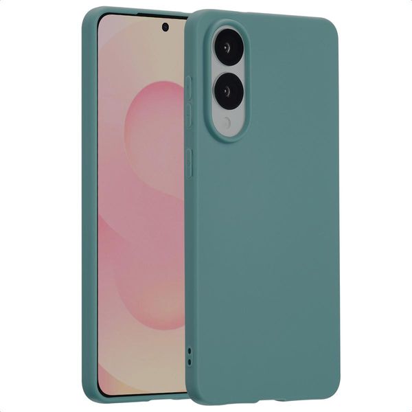 Imoshion Custodia Protettiva Samsung Galaxy S25 Edge Back Cover Custodia Per Telefono Cellulare Per Samsung Galaxy S25 Edge - Verde-image