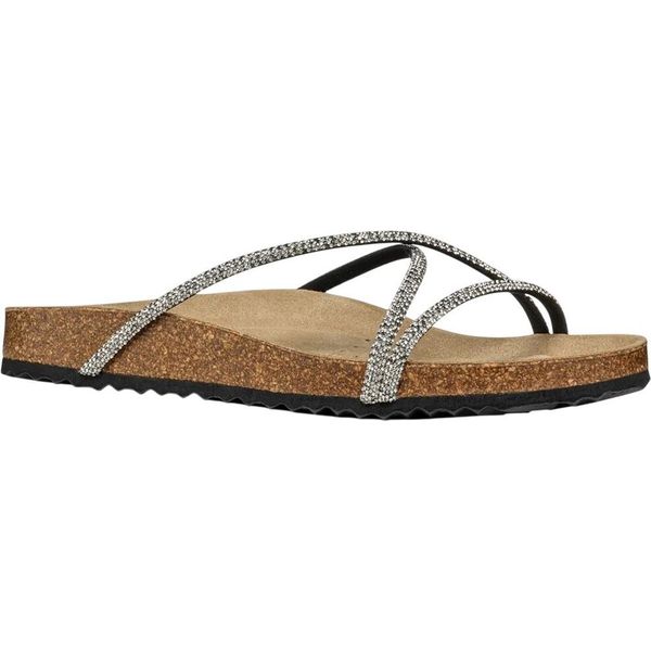 Geox - Sandali Donna "D Brionia R"" FS11623 (39 Eu) (Nero/Argento)"-image