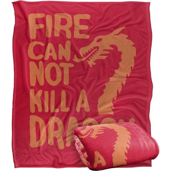 Game Of Thrones - Coperta "Il Fuoco Non Può Uccidere Un Drago"" TV18932 (Taglia Unica) (Colorato)"-image