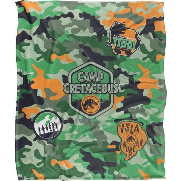 Jurassic Park - Coperta "Camp Cretaceous"", Fantasia Mimetica TV19167 (Taglia Unica) (A Colori)"-image