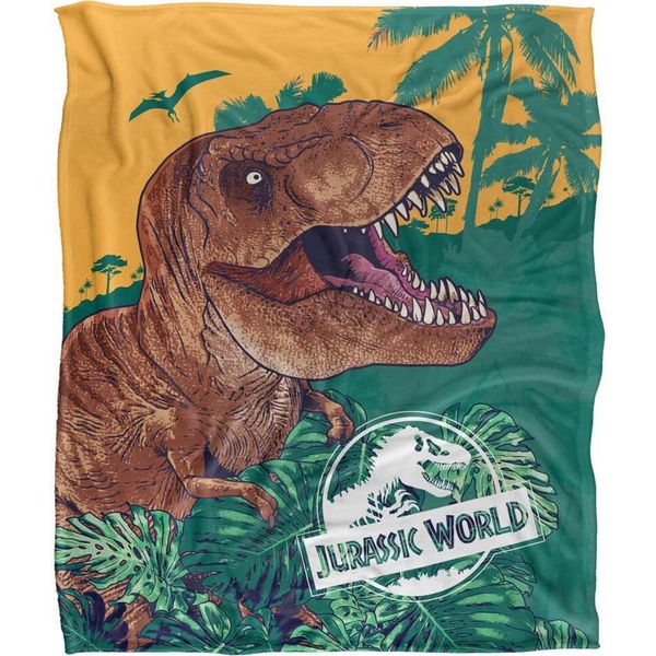 Jurassic Park - Coperta, "T-Rex"" TV19170 (Taglia Unica) (Colorato)"-image