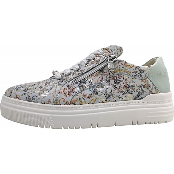 WaldläUfer H-Tamira, Scarpa Da Donna Con Lacci In Bianco, Misura 6,5-image