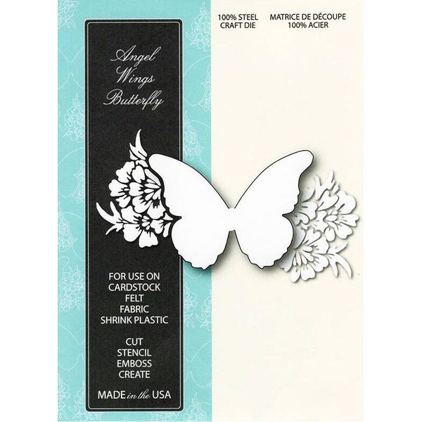 Memory Box Fustella Per Embossing Stencil Per Scrapbooking, Farfalla 99211-image