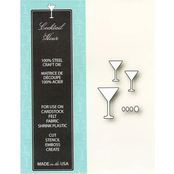 Memory Box Set Di Fustelle Per Punzonatura, Stencil Per Scrapbooking, Occhiali 99353-image