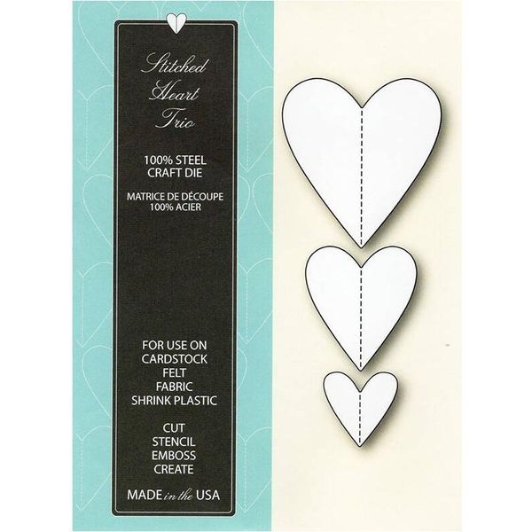 Memory Box Set Di Fustelle Punzonatura Sagoma Per Scrapbooking Fustellatura, Cuore 99312-image