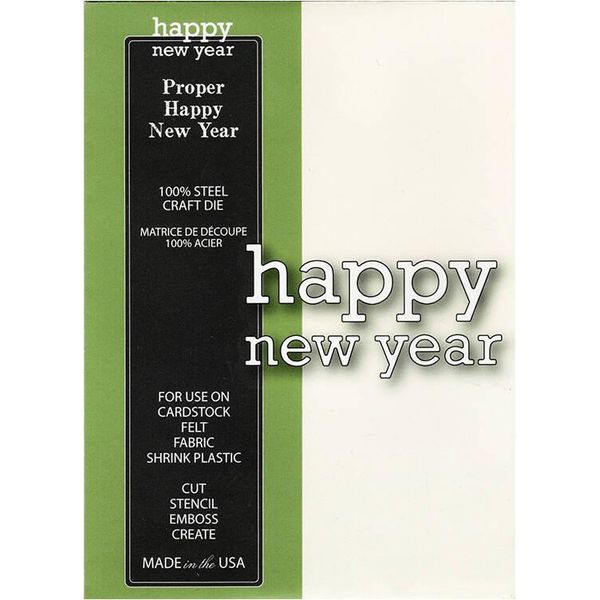 Fustella - Poppystamps - Proprio Buon Anno 1340-image