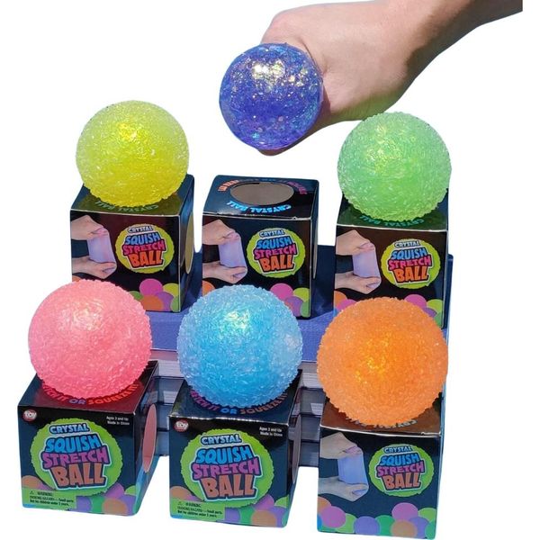 Palline Antistress Aiyouwei - Set Di 6 Colori Misti Per Bambini E Adulti-image