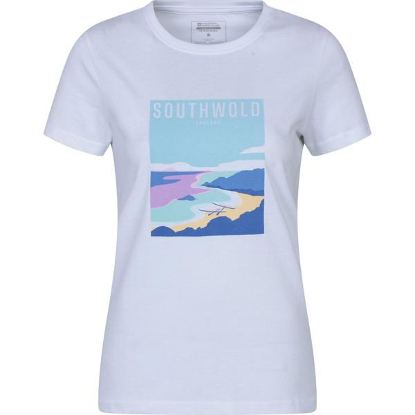 Mountain Warehouse - Maglietta "Southwold"" Da Donna A Maniche Corte MW4330 (38 It) (Bianco)"-image