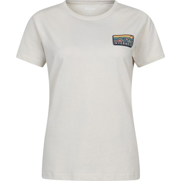Mountain Warehouse - Maglietta "Inverness"" Da Donna A Maniche Corte MW4350 (36 It) (Beige)"-image